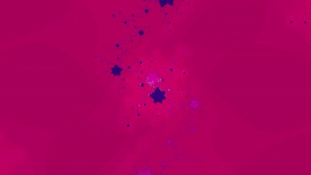 Psychedelic colorful fractal motion blur immersion and abstract painterly background animation, new unique quality of stylish art, joyful and cool dynamic VJ video.