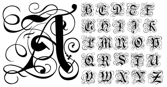 Tattoo Alphabet Images – Browse 33,737 Stock Photos, Vectors, and Video |  Adobe Stock