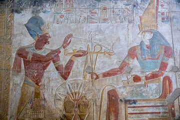Abydos, Temple of Seti the First, Egypt