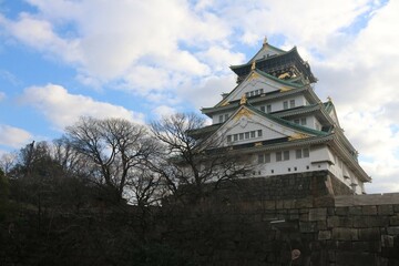 Osakajo - Osaka Castle, Japan. Taken January 6th 2019