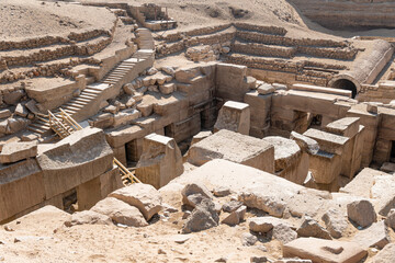 Abydos, mysterious Osirion, Egypt