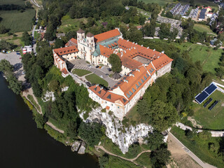 Historic buildings of the Benedictine Abbey in Tyniec, Krakow, Poland