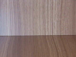 wooden floor and wall