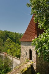 Fototapeta premium watchtower at zvíkov castle