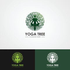 yoga tree logo