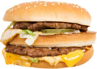 Fast Food Hamburger