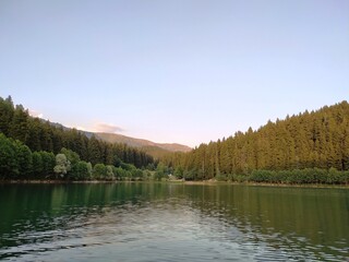 Fototapeta premium Black lake - artvin