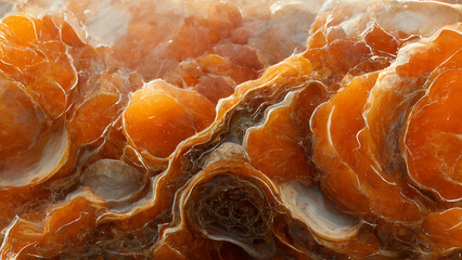 Luxurious orange onix stone texture.