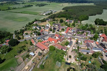 Rothstein, Dorf in der Lausitz 2022