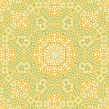 Tile Azulejos Mosaic Seamless Pattern, Oriental Ethnic Patchwork