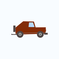  car isolated on white background