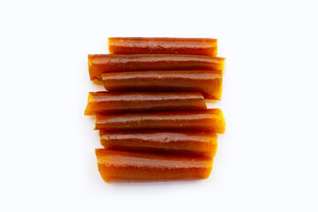 Thai dessert, Dried mango paste rolls