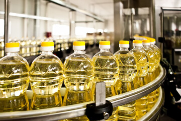 Factory for the production of edible oils. Shallow DOFF. Ukraine