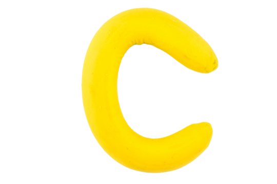 alphabet English colorful letters Handmade letters molded from plasticine clay on Isolated white background