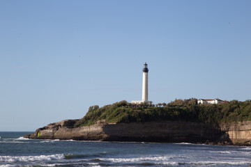 Fototapeta na wymiar phare Biarritz