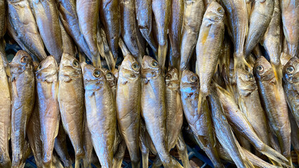 Obraz premium Natural background with dried lamb in close-up