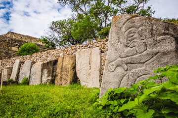 monte alban pyramids ruins unesco Mexican tourist site attraction ancient Maya civilisation