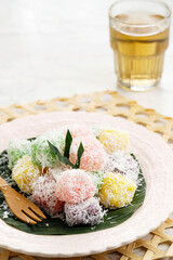 Ongol Ongol Singkong, Indonesian Traditional Steamed Cake