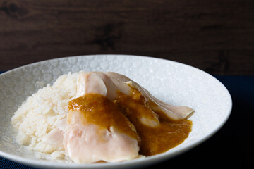海南鶏飯　シンガポールチキンライス