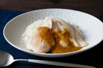 海南鶏飯　シンガポールチキンライス