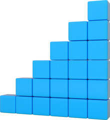 blue box stairs