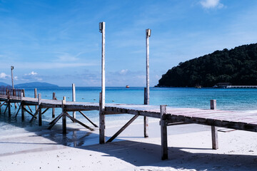 Jetty at Lang Tengah Island