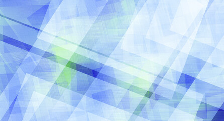 Blue geometric background. Blue elements gradient. Dynamic shapes composition. 