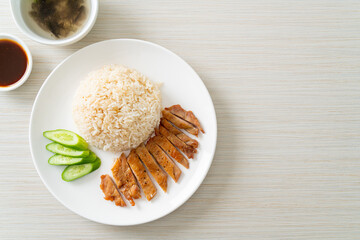 Grilled Chicken with Steamed Rice
