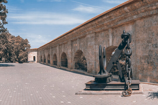 Fortress Khadzhibey in Odessa, Ukraine