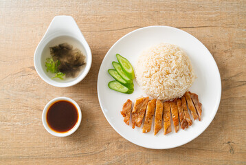 Grilled Chicken with Steamed Rice