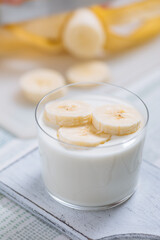 Healthy banana meal