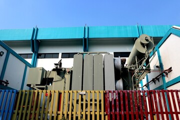 Jakarta, Indonesia, 11 August 2022; 15020kv power transformer