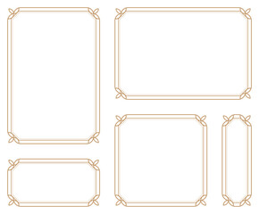 Decorative frame.A frame that gave a change in size to the same design.Good frame for a4 size paper.Certificate frame.
