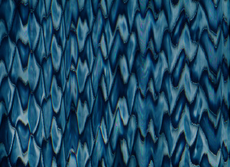 Color noise texture. Glitch art. Digital static distortion. Blue black gradient wave artifacts modern creative illustration abstract background.