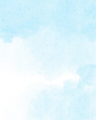 watercolor sky background, nice blue color