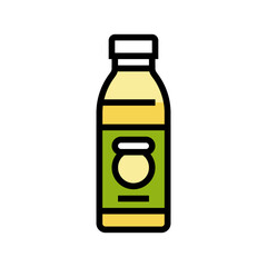 bottle beverage drink color icon vector. bottle beverage drink sign. isolated symbol illustration