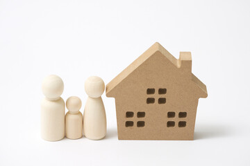 家族のマイホームイメージ