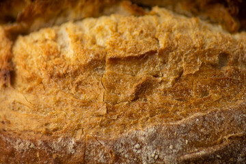 Fresh gluten free bread, macro