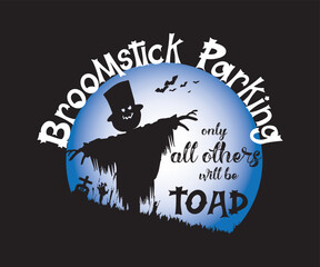 Halloween party T shirt design 