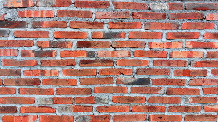 old red brick wall texture