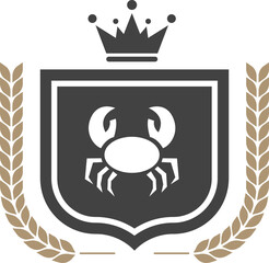 Vintage Retro Logo isolated on transparent background