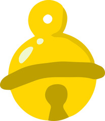 Christmas illustration on transparent background