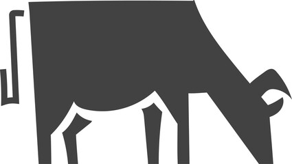 animal silhouettes isolated on transparent background