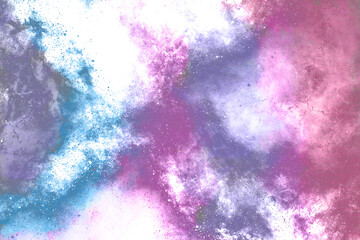 Abstract background, blue pink purple color textured effect for design