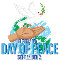 International day of peace banner design