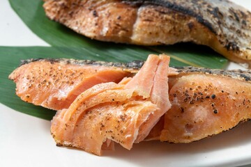 新鮮で美味しい鮭