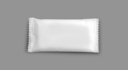 white packaging for snack