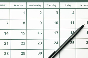 Concept of event planning and work planning
