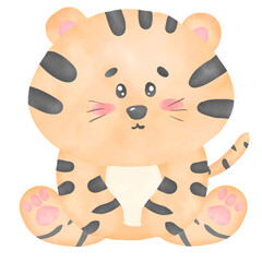 Cute tiger