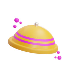 food service illustration 3d